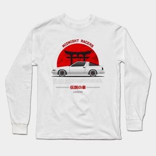 Tuner White Starion JDM Long Sleeve T-Shirt